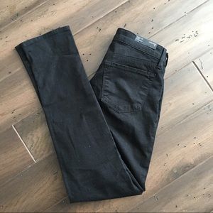 J Brand Skinny Leg Black Distressed Jeans
