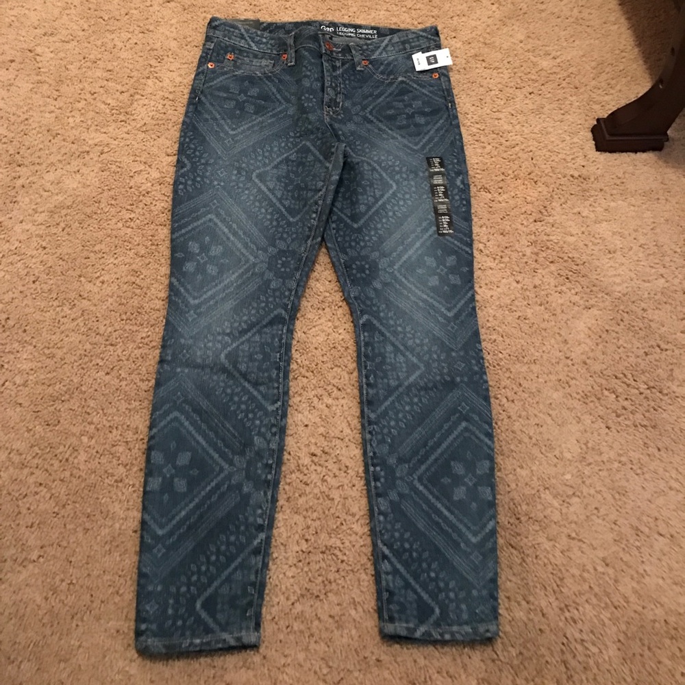 Gap Skimmer Leggings Size 6 NWT