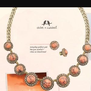 Chloe and Isabel Necklace and Earrings