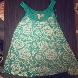 Floral tank top, small