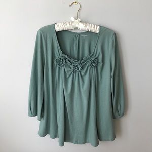 Garnet Hill Flowy Top