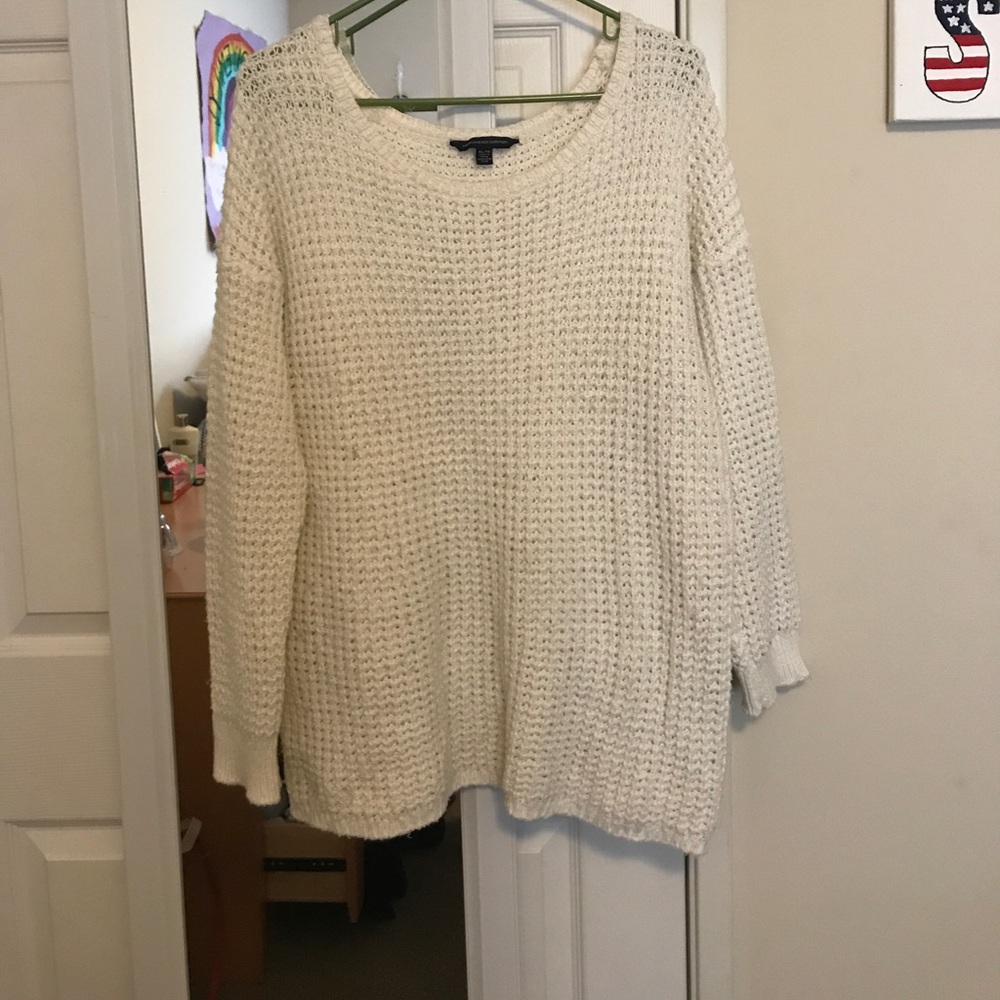 Cream chunky sweater