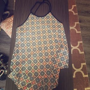Tank top, high low, large