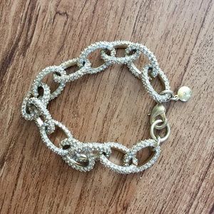 Jcrew Factory pave link bracelet