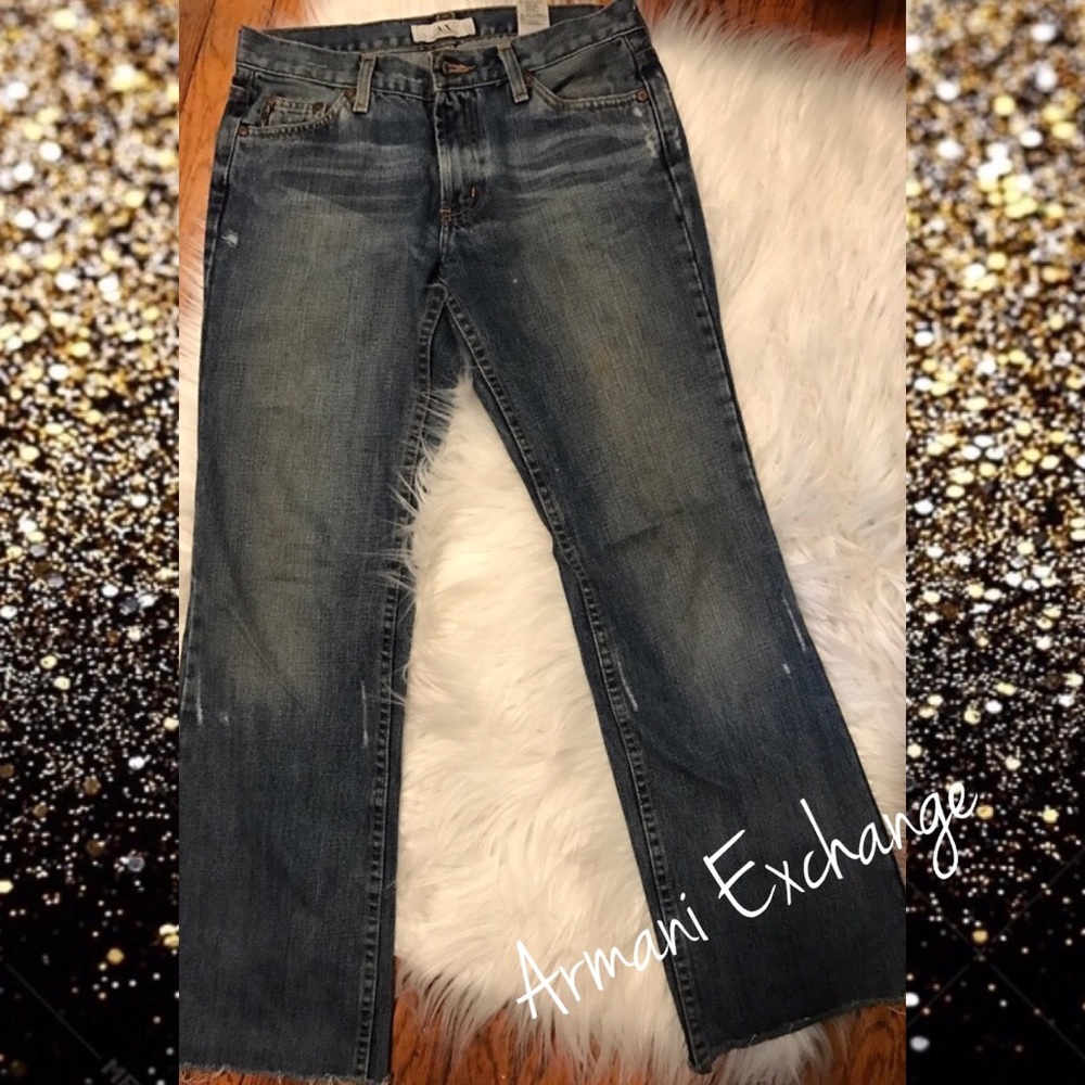 Vintage Armani Excgange AX Size 6 Reg