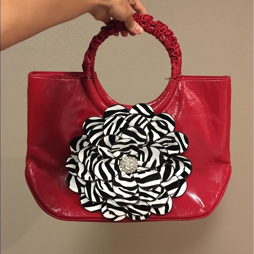 🌺  👛 Red purse