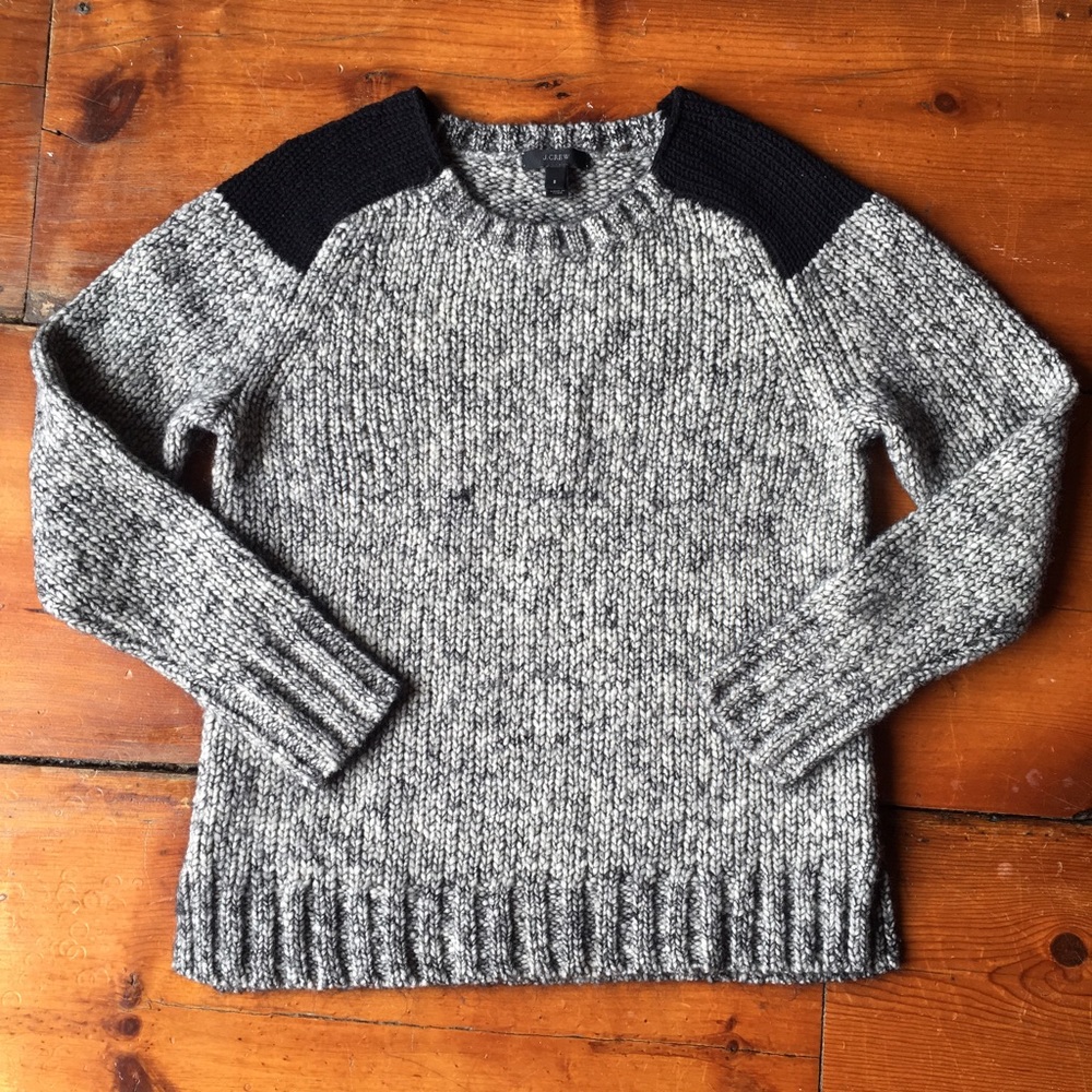 J.Crew marled knit sweater