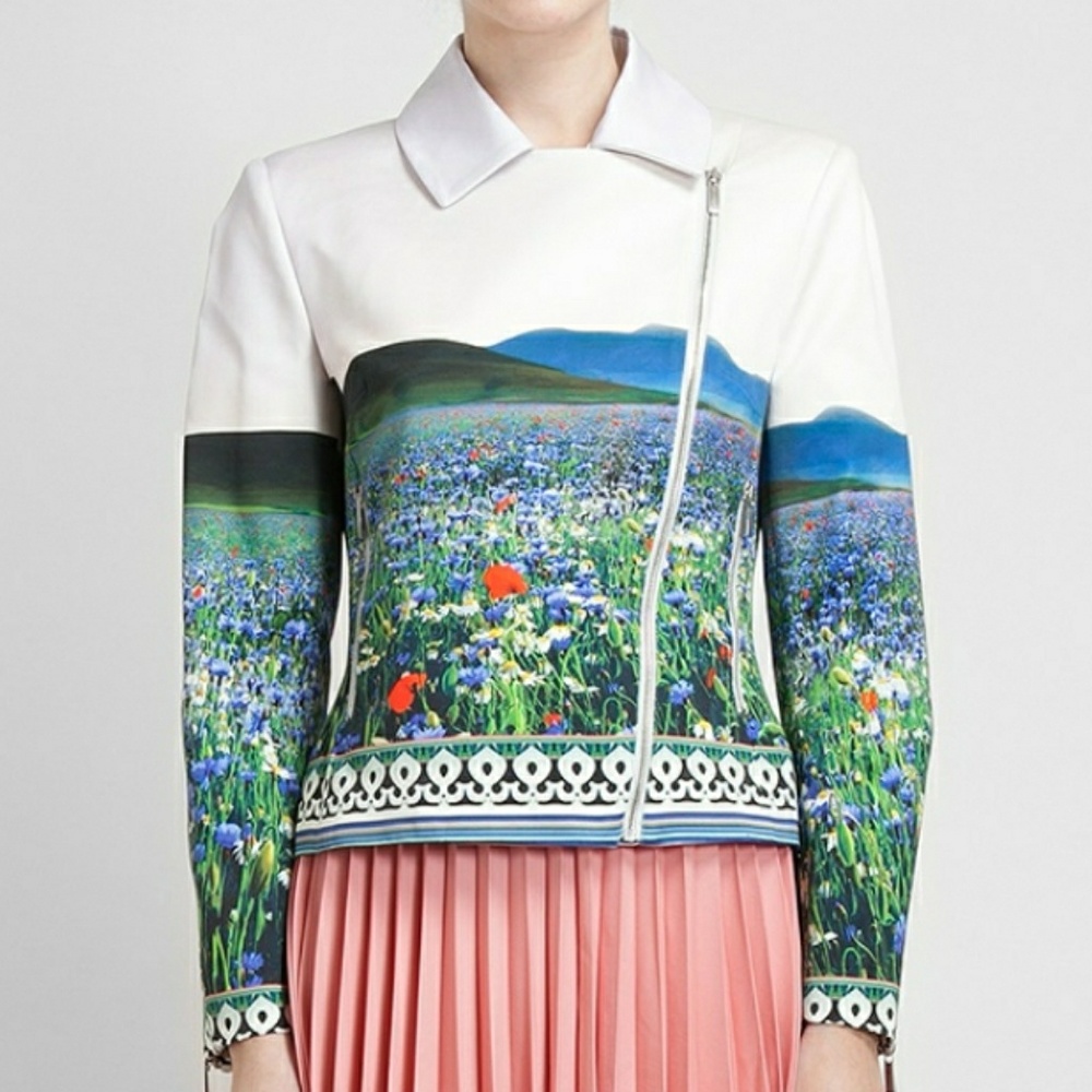 Authentic Mary Katrantzou Efflorescence jacket