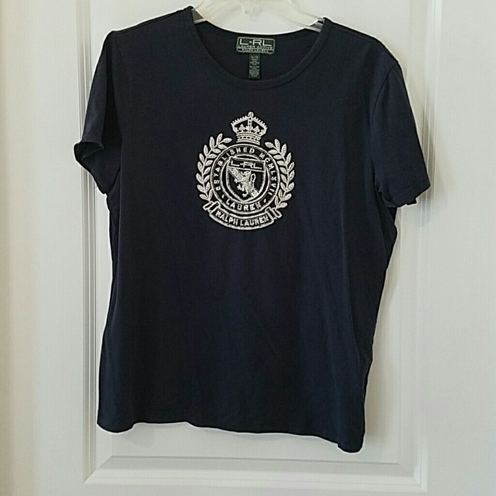 Ralph Lauren navy blue shirt