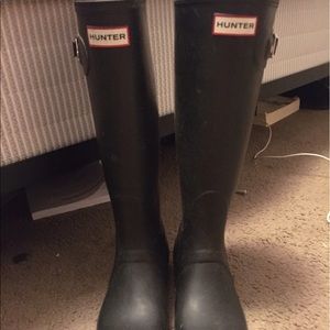 Hunter rain boots