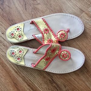 Jack Rogers sandals with box
