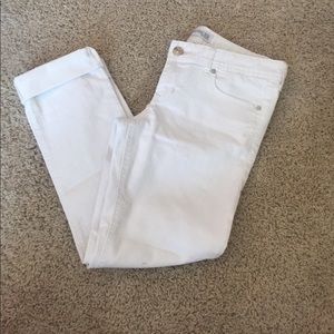 express white crop skinny jeans