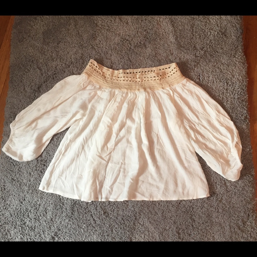Off the shoulder top very cute