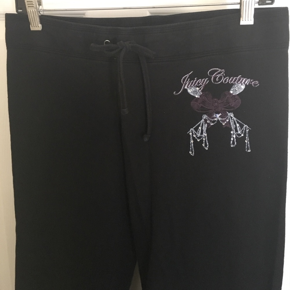 Juicy Couture Black Sweatpants
