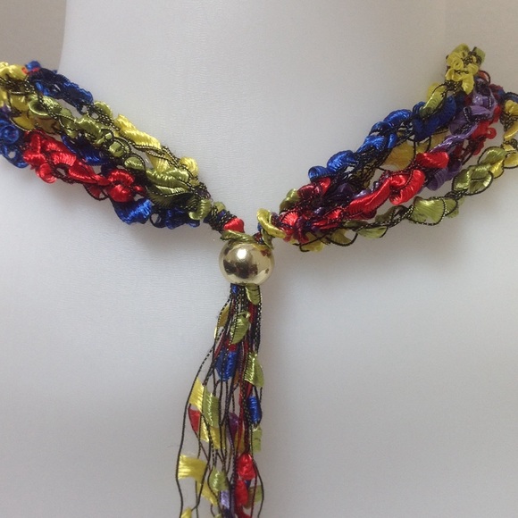 Beaded Crochet Necklace - Picture 5 of 8