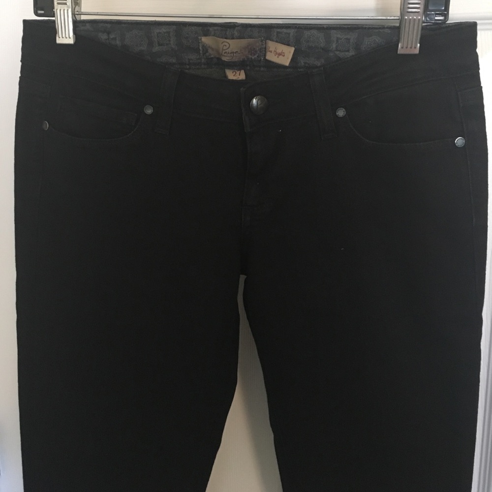 Black Paige Jeans