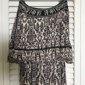 Black and cream Maxi