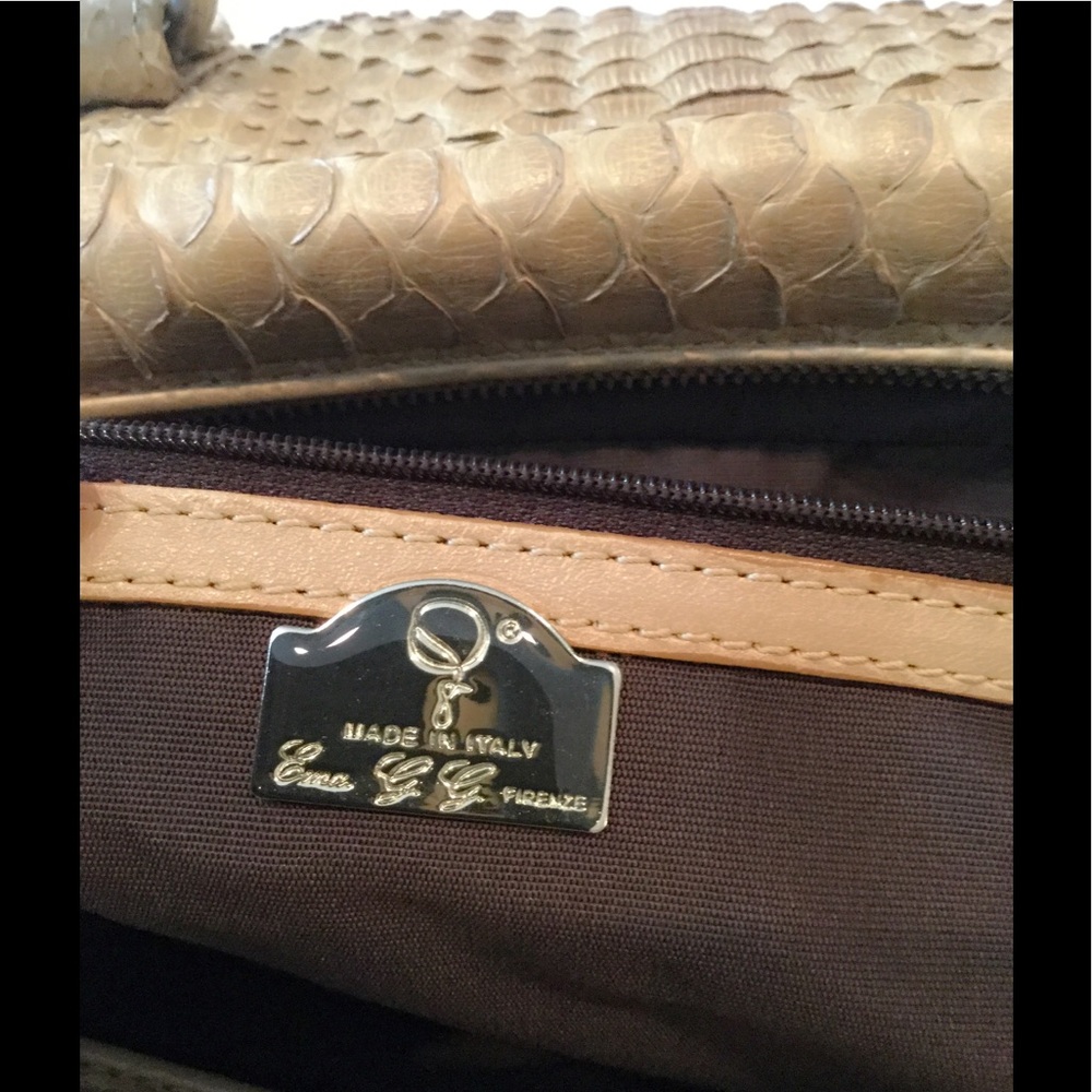 Ema Gg Python Handbag - image 6