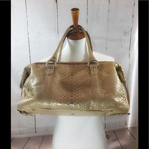 Ema GG python handbag