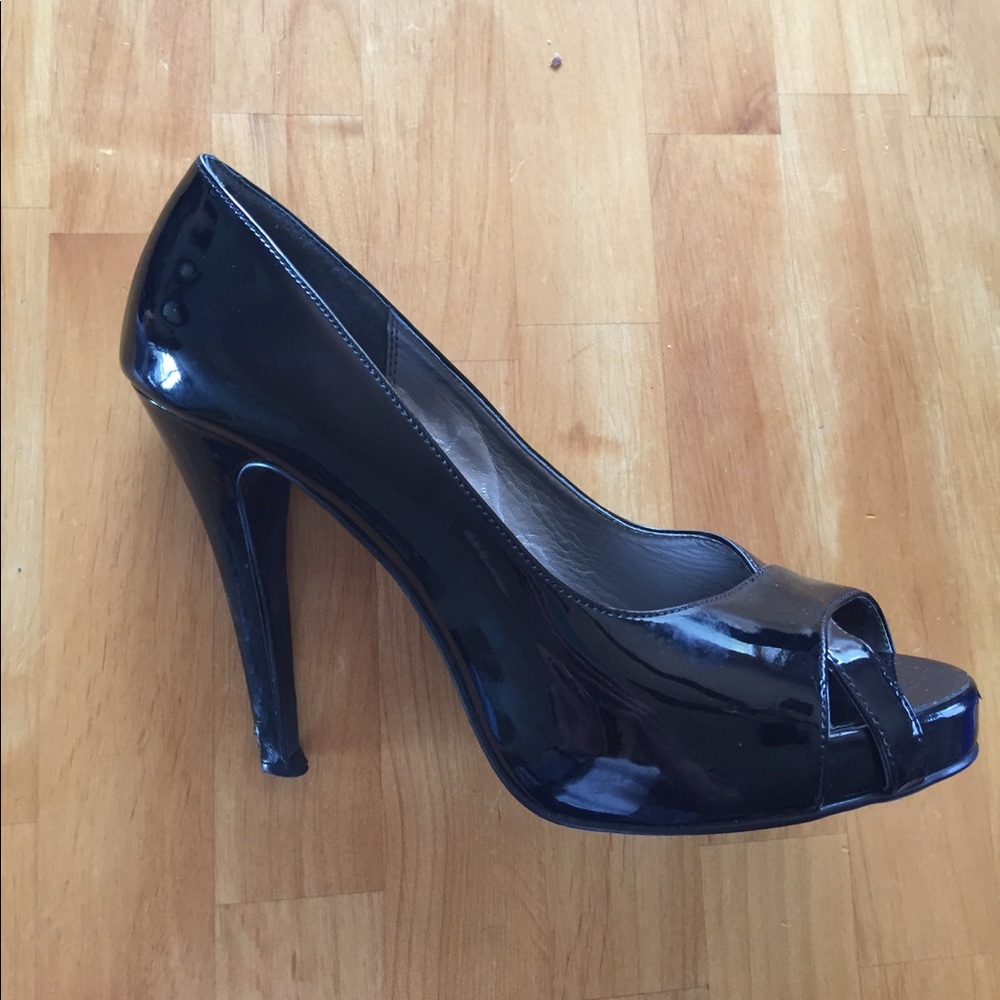 Preview international peep toe 4 inch heels 👠
