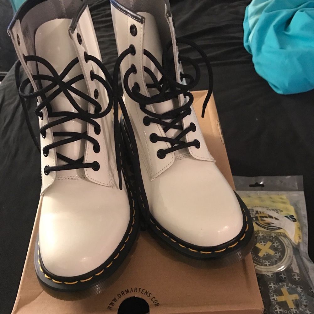 White Doc Martens