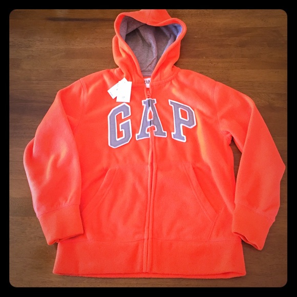 NWOT GAP KIDS HOODIE IN MEDIUM - Picture 1 of 4