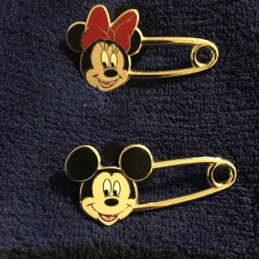 Disney safety pins
