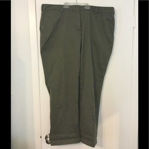 Land's End Women's Mid Rise Boyfriend Chino Pants