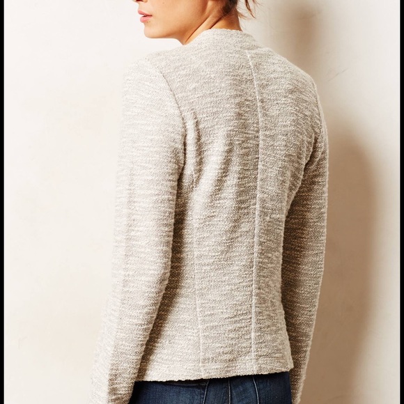 Anthropologie cotton blazer size large - Picture 3 of 3