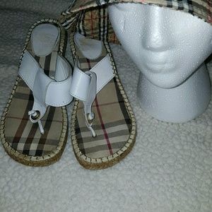 Authentic Burberry Wedges