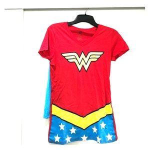 Wonder Woman Shirt with Cape