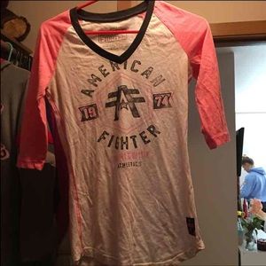 American Fighter 3/4 sleeve shirt