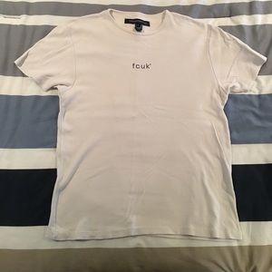 French Connection Tshirt with "fcuk" logo