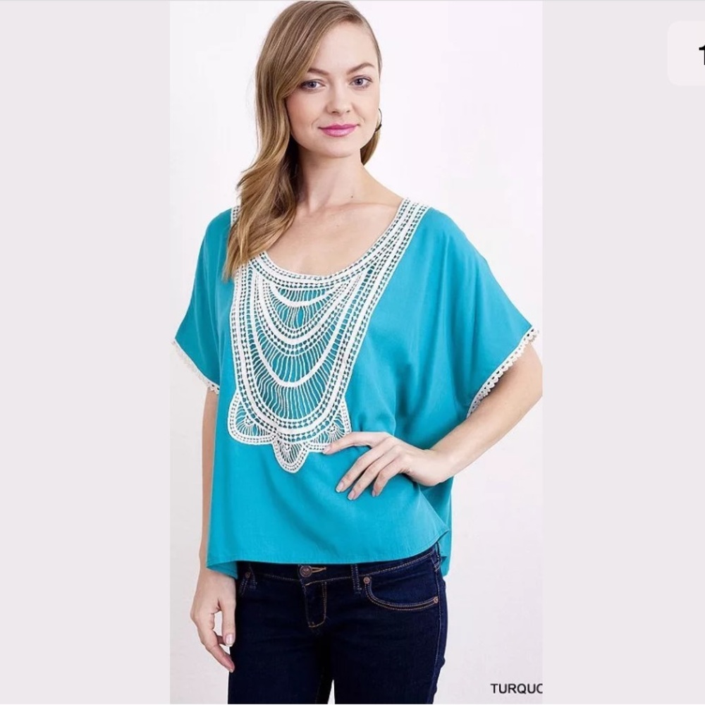 Umgee loose boho top NWOT