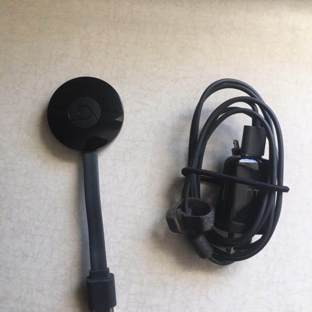 Black chromecast