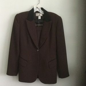 Two piece business suit