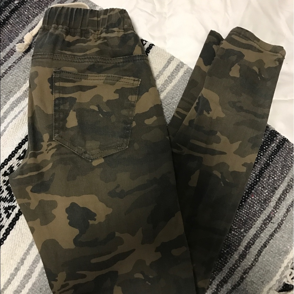 Camp drawstring pants