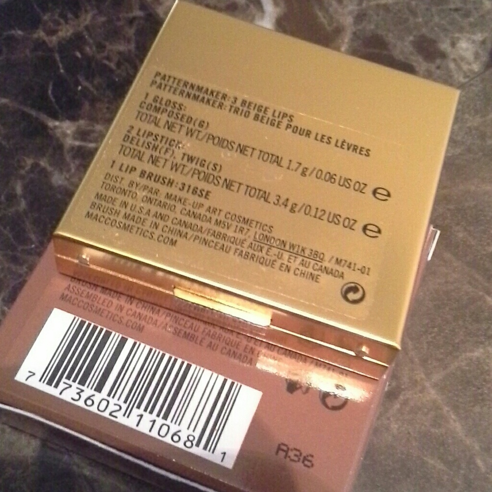 Mac Patternmaker Collection Lipstick. NIB/FINAL $ - Picture 3 of 3