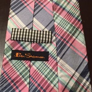 Ben Sherman Men's Plaid Tie