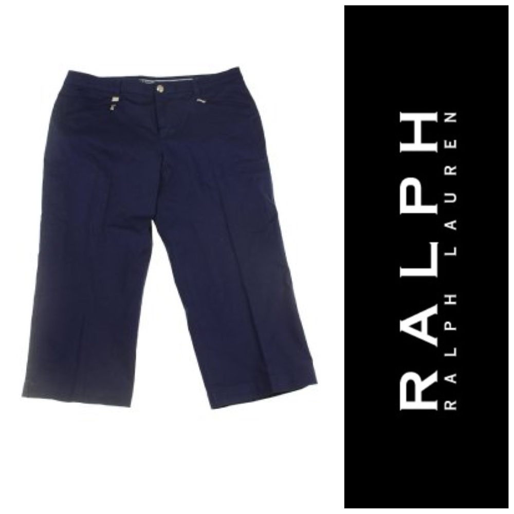 Ralph Lauren Zipper Pocket Capris