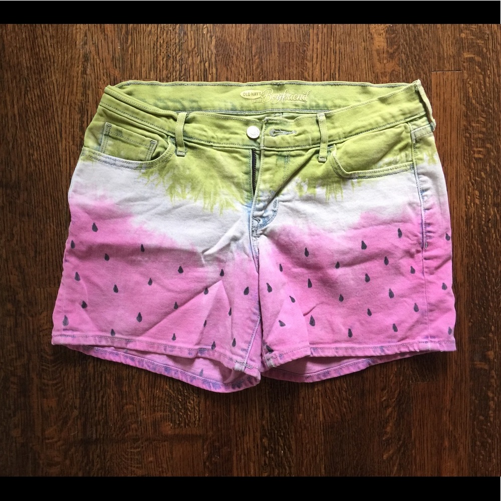 Watermelon shorts! Size 4!