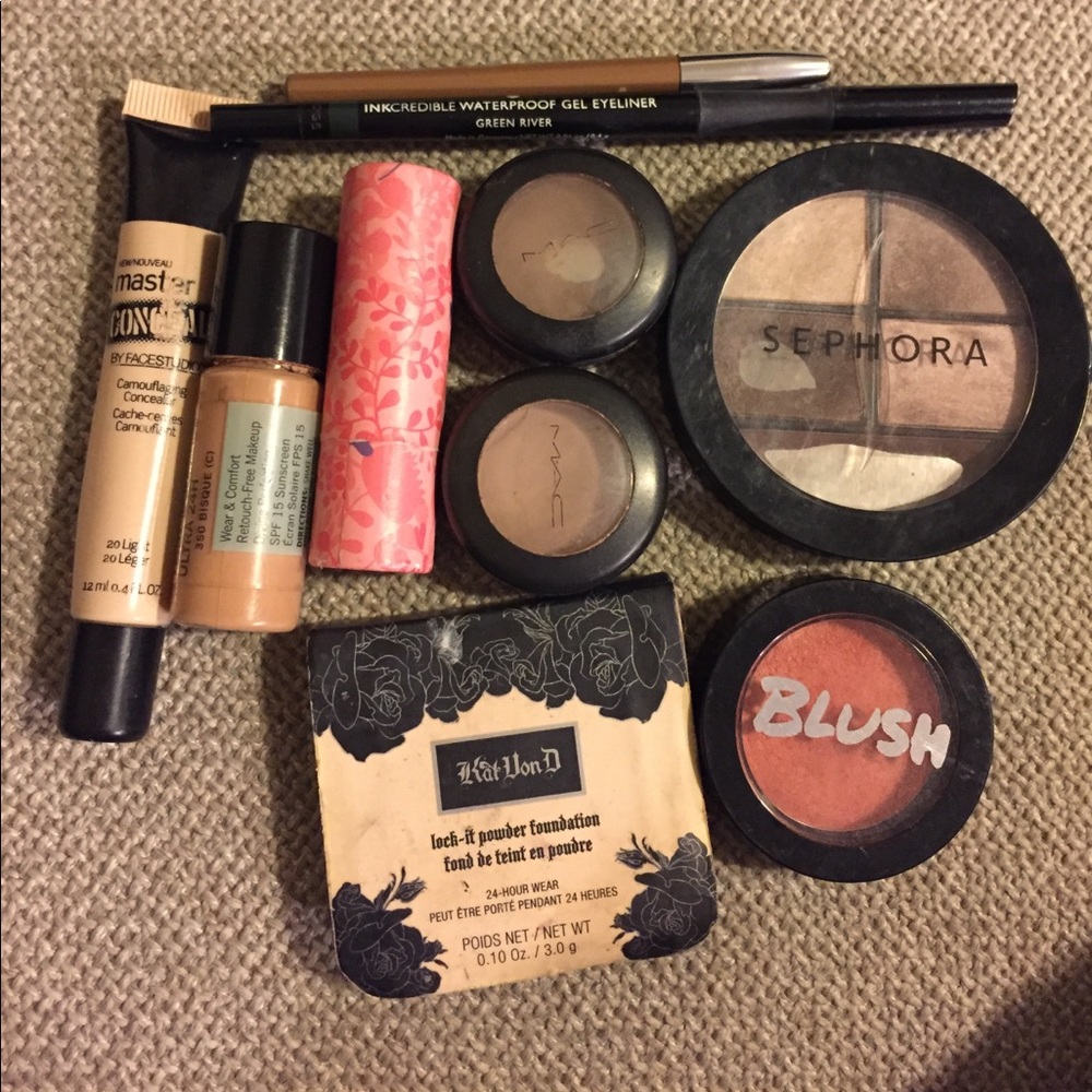 MAC SEphora Kat Von D Laura Geller Tarte Model Co.