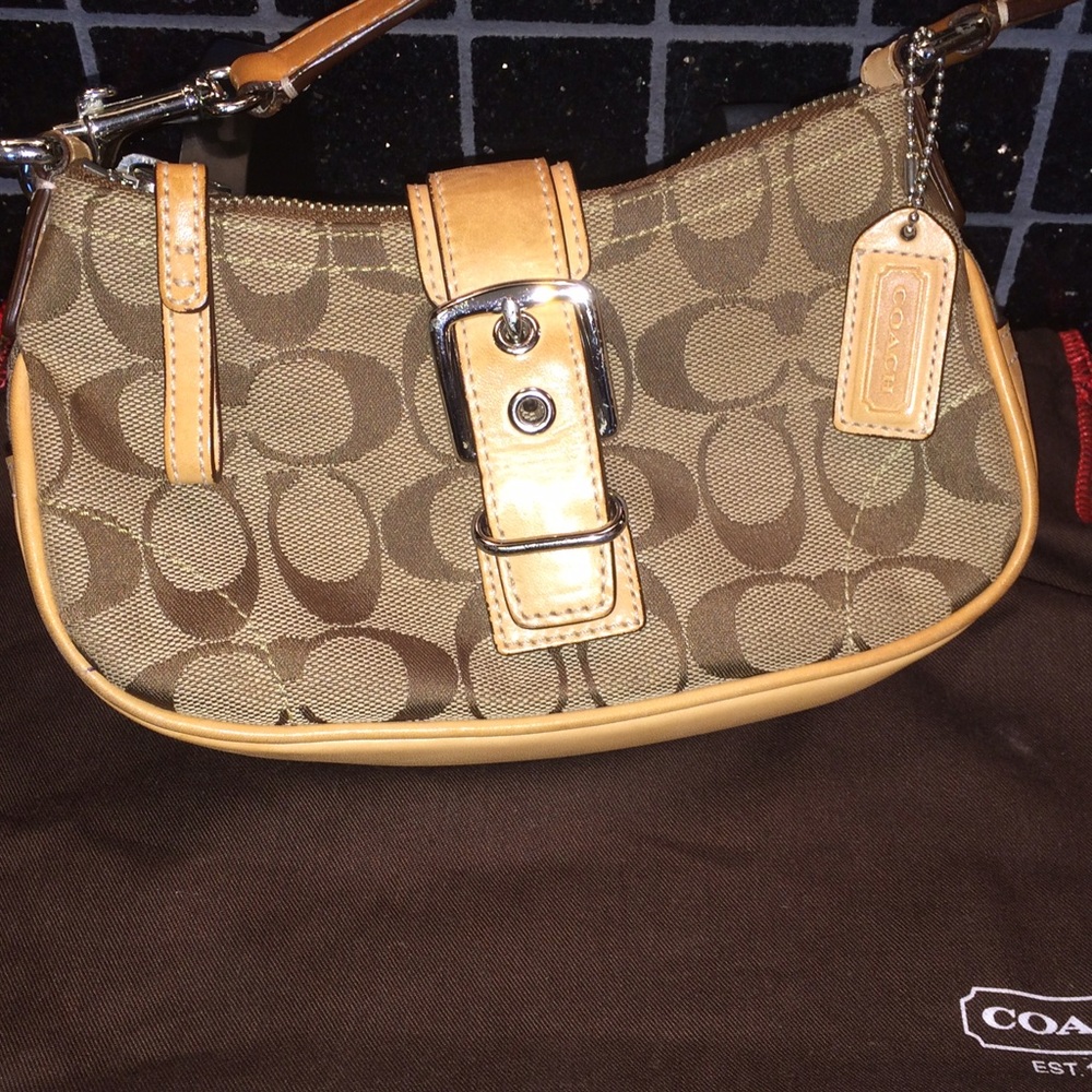 Monogram Coach purse