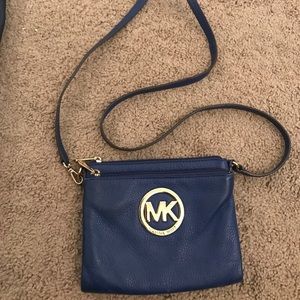 Blue crossbody