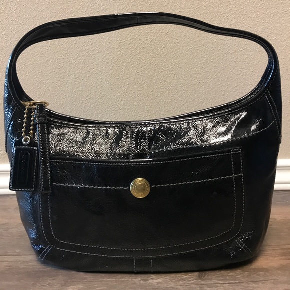 Coach Handbags - Coach Patent Leather Hobo