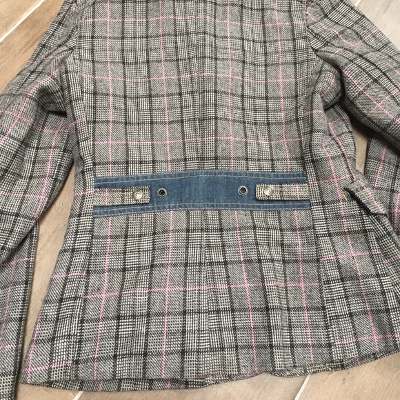 Buffalo David Bitton Plaid/Denim jacket - Picture 3 of 4