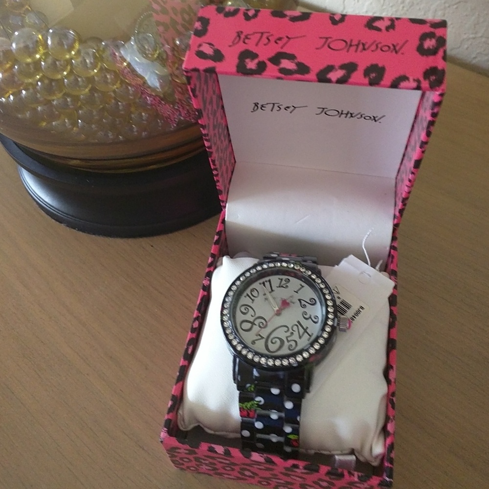 Super Fun Betsey Johnson watch