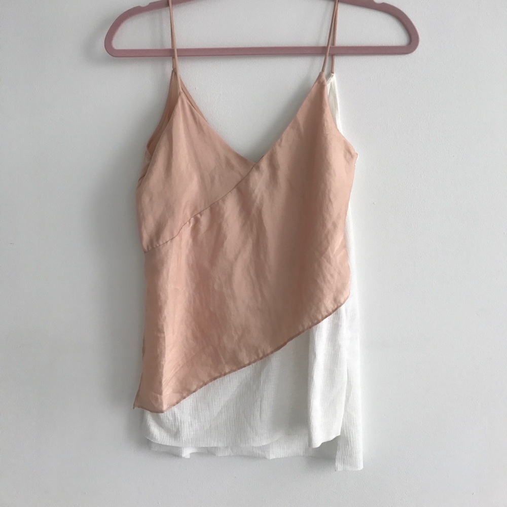 Pink Silky Tank
