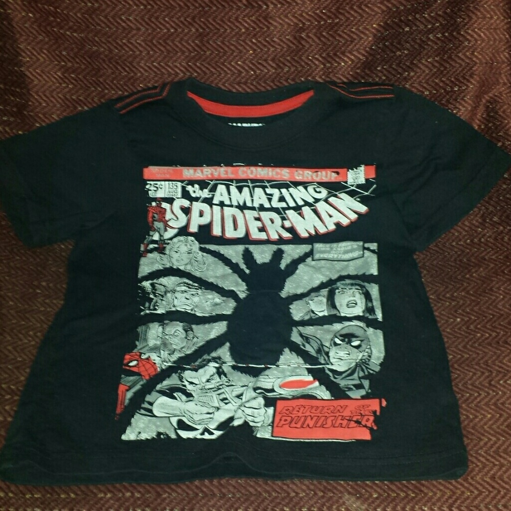 Toddler boys spiderman tee 3t.