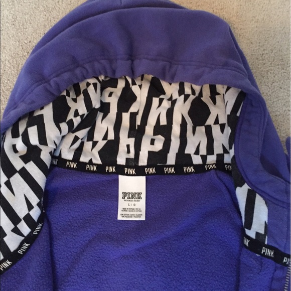 HTF RARE VS PINK FULL ZIP HOODIE SKINNY JOGGERS - Picture 2 of 8
